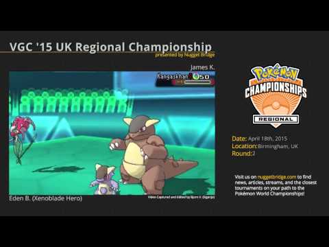 VGC '15 Birmingham Regional Round 2 - Eden B. (Xenoblade Hero) vs James K .