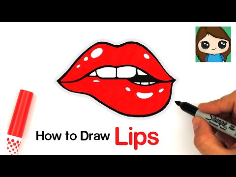 How to Draw Lips Easy - YouTube