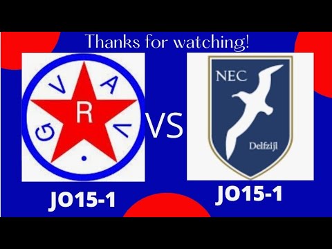 GVAV JO15-1 vs NEC Delfzijl JO15-1