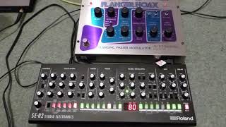 Video thumbnail for Roland SE02 & EHX Flanger Hoax by 3rdStoreyChemist