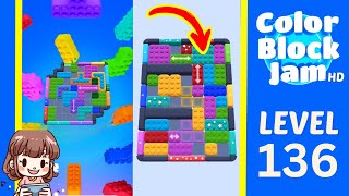 Solusi Level 136 Color Block Jam