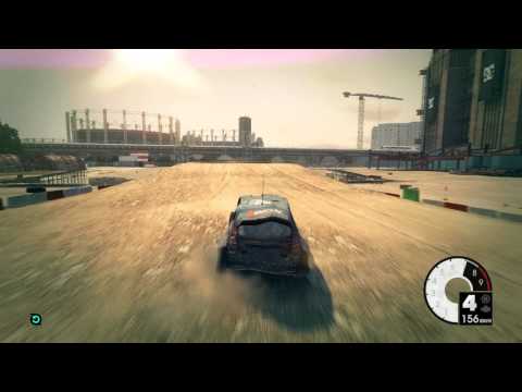 DiRT 3 180 Spin - HOW TO [Parking Lot DC Compound] GTS 450 AMD 7750+ 3Ghz