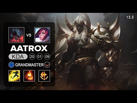 Aatrox vs Fiora Top - EUW Grandmaster - Patch 13.3 Season 13