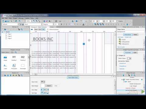 Learning Axure RP Tutorial Creating the Menu Widgets | packtpub com