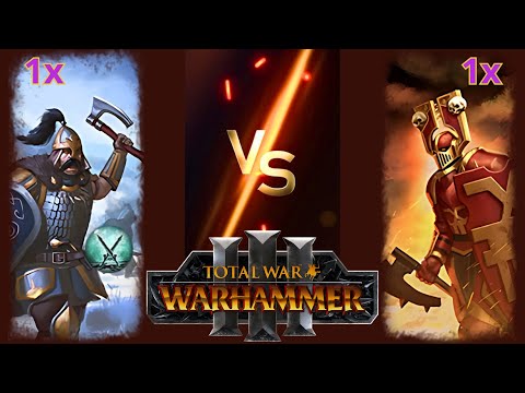 Can Armoured Kossars with Frost Blades Beat Chaos Warriors of Khorne in Total War: Warhammer 3?