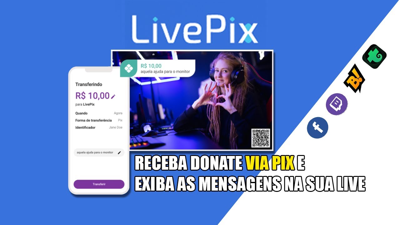 #LIVEPIX | TUTORIAL CADASTRO E CONFIGURAÇÃO NA SUA LIVE