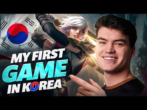 This Is How MY FIRST Game In KOREA Went...