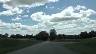 preview picture of video 'Driving On The D31 Between Kergrist Moelou & Saint-Lubin, Brittany, France 15th May 2012'