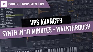 Video thumbnail for VPS Avenger Synth in 10 Minutes - Walkthrough, Overview, Presets (Vengeance Sound) by Production Music Live