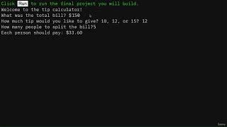 23Day  Project Tip Calculator