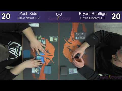 Zach Kidd (Simic Nexus) vs Bryant Ruettiger (Grixis Discard) - Friday Night Standard 3/1/19