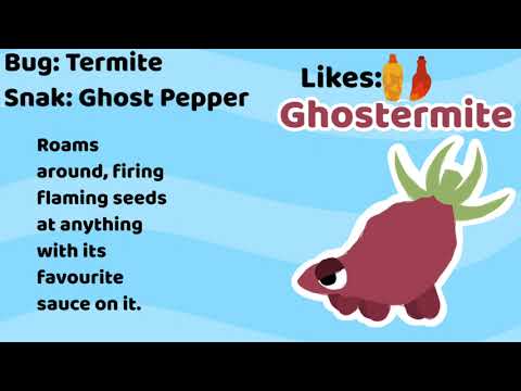 Fanmade Bugsnax: Sautéed Shores