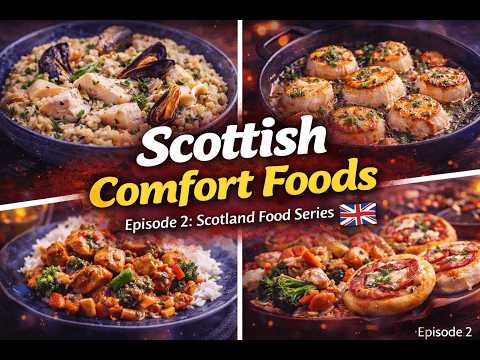 Scottish Comfort Foods You Must Try | Risotto, Scallops & Street Food in Scotland | Food Series Ep 2