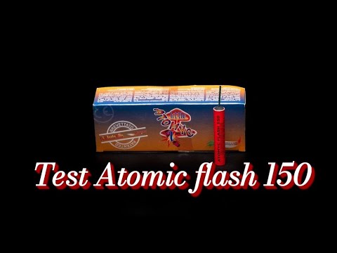 Test petardo Atomic Flash 150 #botti #test #petardi