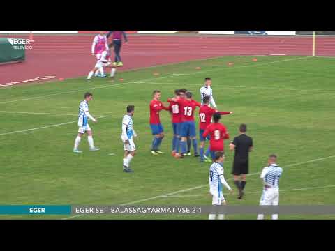 Labdarúgó NB III.: Eger SE – Balassagyarmat VSE 2-1 - 2019.11.05.