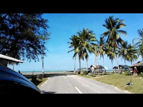 South China sea beach Chana Thailand