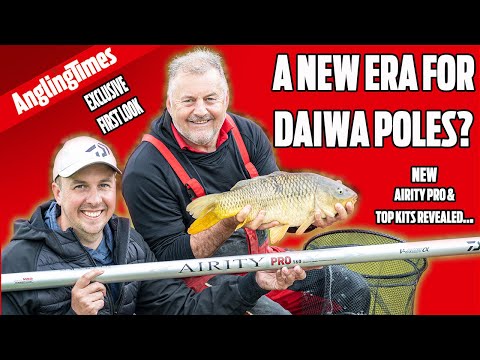 BIG NEWS for pole fishing 😮 - Daiwa's new top kits and Airity Pro poles are here! 😍