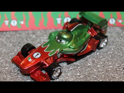 Mattel Disney Cars Hot Rod Francesco Bernoulli - Cars 2 Video Game (Custom) World Grand Prix Racer
