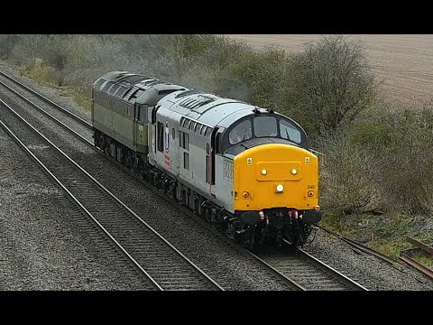 37240 mainline test run and DC Rail 56s on 6M89
