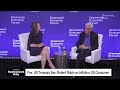 Tariff Policy Extremely Unwise Says Fmr Treasury Secretary Bob Rubin