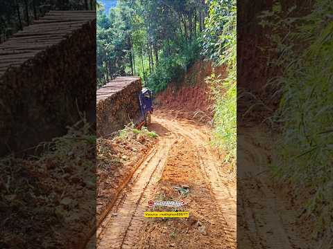 Oh my God,this truck driver's skills are extraordinary on tight bends and uphill roads #viralshorts