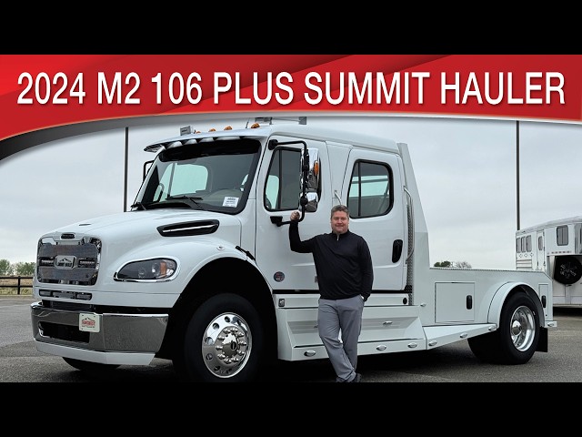 Preview image of 2024 Freightliner M2 106 Plus Summit Hauler youtube video