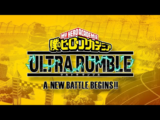 My Hero Academia: Ultra Rumble, jogo de battle royale, recebe