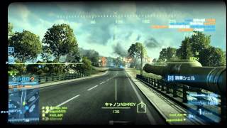 【BF3】画質テストにプレイ動画をうｐHD720pで見てね♪【前半】