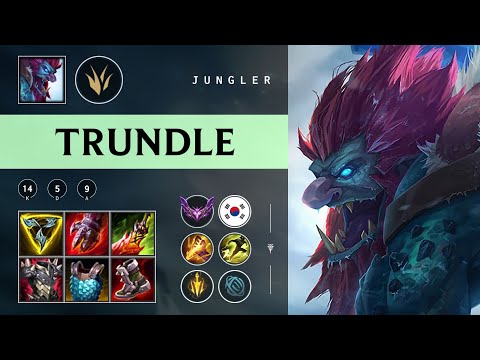Trundle Jungle vs Lee Sin - KR Master Patch 25.22