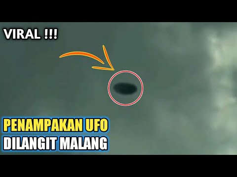 Gempar! Benda Aneh Terbang Melayang di Langit Malang, BMKG Ungkap Fakta Mengejutkan | penampakan ufo