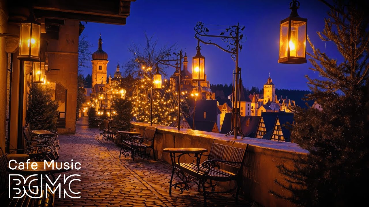 Winter Night Cafe 🌃 Sweet Bossa Nova & Jazz Music for Relaxing, Romantic Mood & Sleep