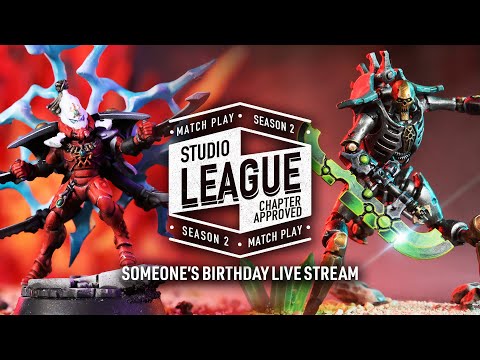 Aeldari vs Necrons | Studio League Season 2 - Game 9