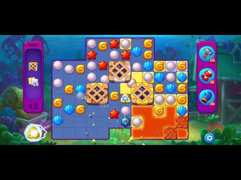 Fishdom Very Hard level 11603 no boosters フィッシュダム ベリーハード