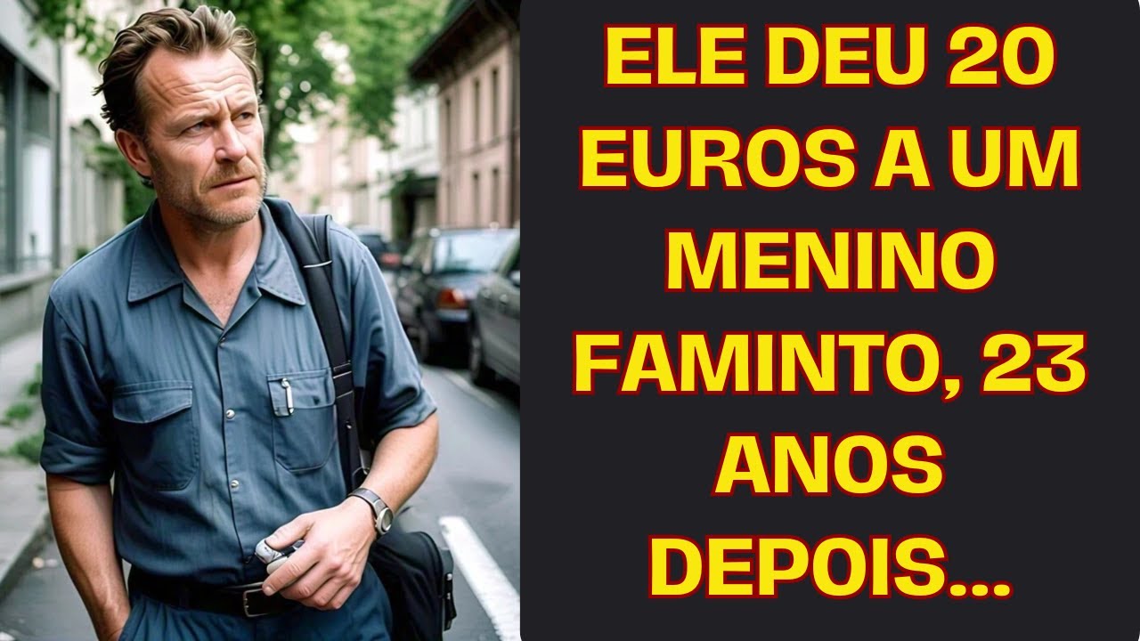 Ele deu 20 euros a um menino faminto, 23 anos depois...