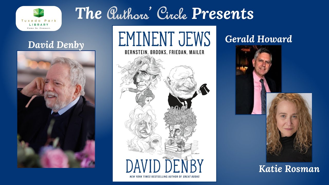 The Authors' Circle Presents: David Denby, author of Eminent Jews