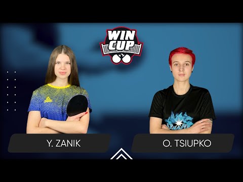 11:15 Yulianna Zanik - Oleksandra Tsiupko West 2 WIN CUP 10.06.2024 | TABLE TENNIS WINCUP