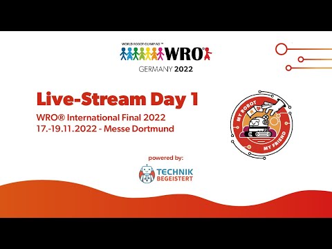WRO International Final 2022 | Day 1
