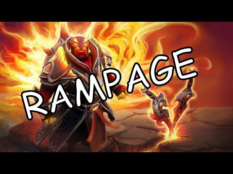 Ember Spirit + Arcane Rune = Rampage