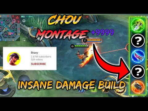i tried Braxy chou build but you won't believe the damage it deal