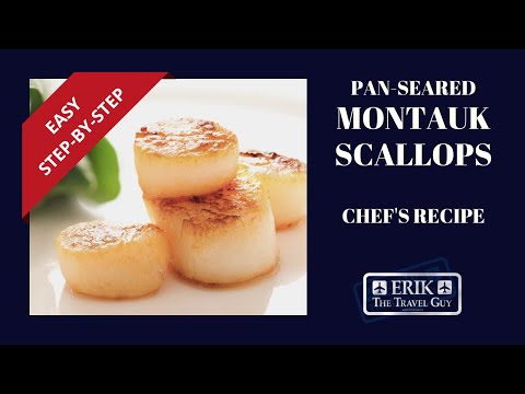 Pan Seared Montauk Scallop Recipe From A Pro!