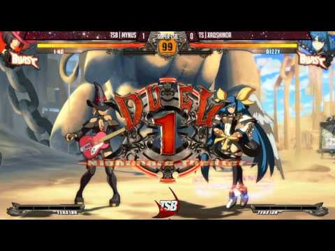 GGXRD REV: Super TSB  3/17/2017 Top 8 Losers TSB | Mynus (I-no) VS TS | Xaqshinor (Dizzy)