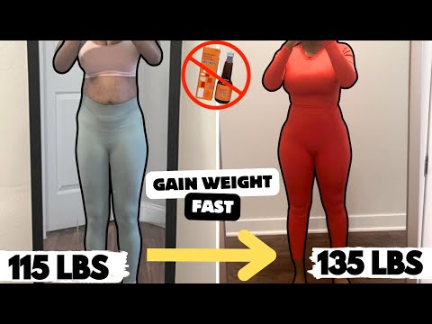 HOW TO GAIN WEIGHT FAST WITH FAST METABOLISM