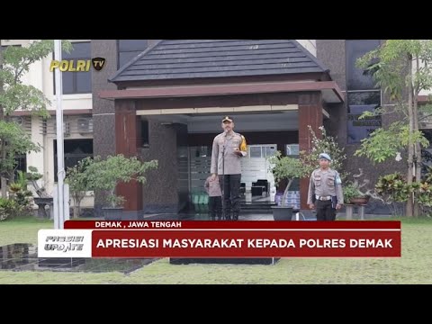 PRESISI UPDATE : MASYARAKAT APRESIASI POLRES DEMAK AMANKAN PILKADA 2024 22/01/2025 11.00