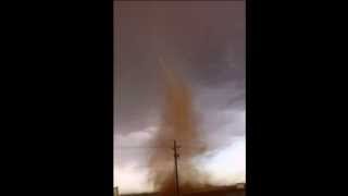 preview picture of video 'Landspout Tornado | Lubbock, Texas'
