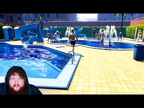 We Hired A Janitor (Waterpark Sim Episode 5)