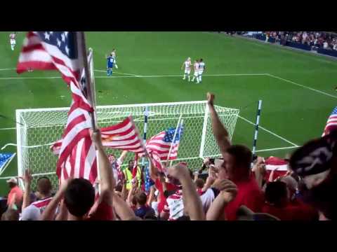 Dempseys 2nd goal vs. Guatemala in the 3-1 win on 10/16/12