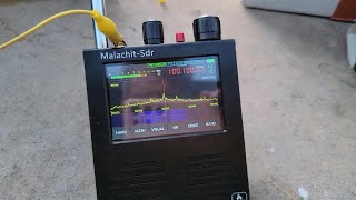 Malahit SDR Radio and Vintage Rural Radios Test