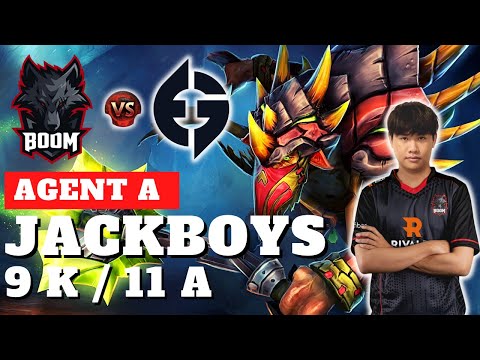 JACKBOYS BRISTLEBACK POV | BOOM VS EG | TI11 GROUP STAGE | How they play?