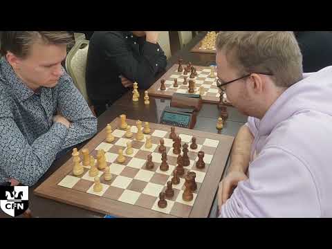 GM N. Afanasiev (2617) vs FM V. Krasikov (2264). Chess Fight Night. CFN. Blitz