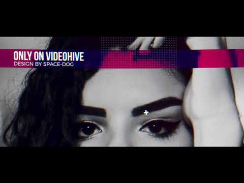 Glitch Inspired Opener   Apple Motion   AE TEMPLATES